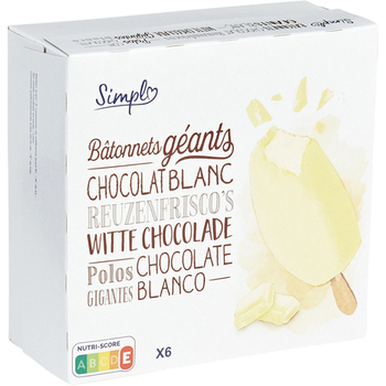 483G 6 BIG CHOC BLANC PP.BLANC - Surgels - Promocash Evreux