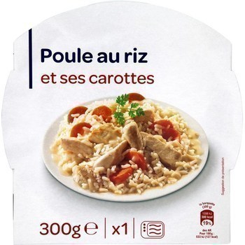 Poule riz et ses carottes 300 g - Epicerie Sale - Promocash Toulouse