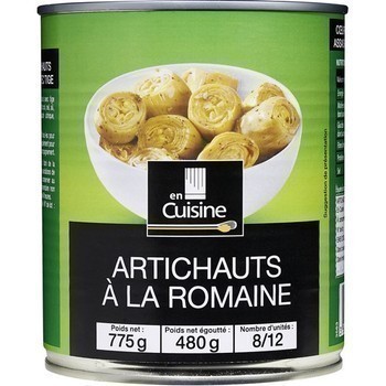 Artichauts  la Romaine 480 g - Epicerie Sale - Promocash Saint Brieuc