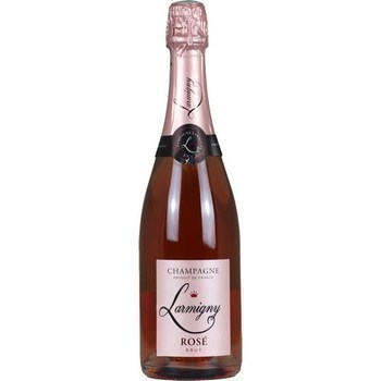 Champagne brut ros Larmigny 12 75 cl - Vins - champagnes - Promocash Sete