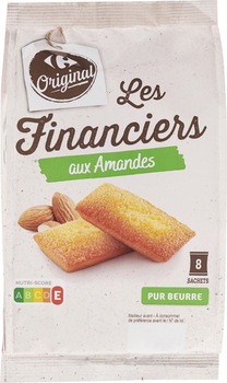 200G FINANCIERS AMANDES CRF - Pains et viennoiseries - Promocash Montceau Les Mines