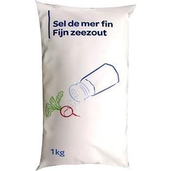 Sel de mer fin 1 kg - Epicerie Sale - Promocash Montpellier