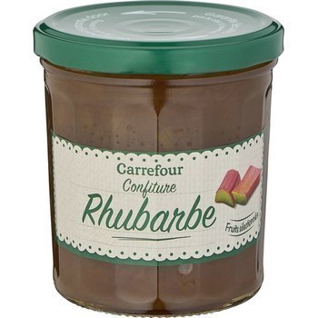 Confiture rhubarbe 370 g - Epicerie Sucre - Promocash Le Pontet