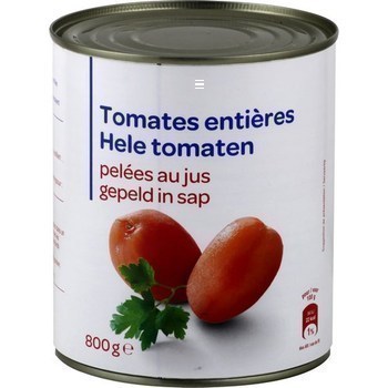 Tomates entires peles au jus 480 g - Epicerie Sale - Promocash Dunkerque
