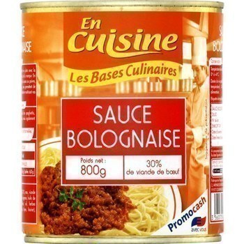 Sauce bolognaise - Les Bases Culinaires - Epicerie Sale - Promocash Colombelles