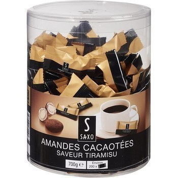Amandes cacaotes saveur tiramisu 700 g - Epicerie Sucre - Promocash Granville