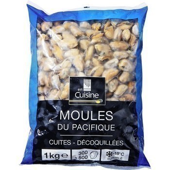 Moules du Pacifique cuites dcoquilles 1 kg - Surgels - Promocash Aix en Provence