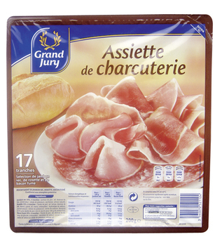 Assiette de charcuterie - Charcuterie Traiteur - Promocash Chambry