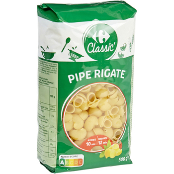 500G PIPE RIGATE P.C CRF - Epicerie Sale - Promocash Guret