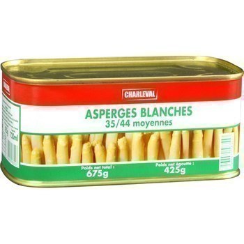 Asperges blanches 35/44 moyennes - Epicerie Sale - Promocash Le Pontet