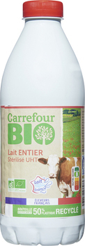 BP 1L LAIT ENTIER BIO CRF - Crmerie - Promocash Angers