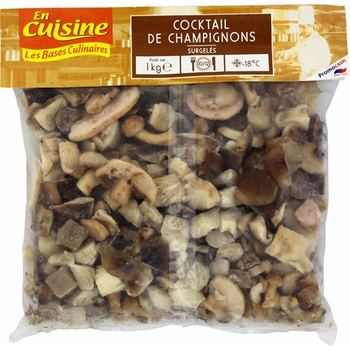 Cocktail de champignons surgels - Les Bases Culinaires - Surgels - Promocash Granville