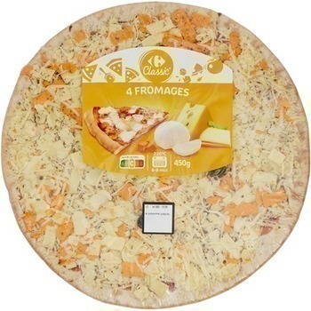 450G PIZZA 4 FROMAGES CRF - Charcuterie Traiteur - Promocash Thonon