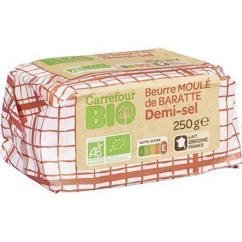 Beurre moul de baratte demi-sel bio 250 g - Crmerie - Promocash Valenciennes