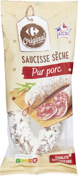 250G SAUCISSE SECHE CBE CRF - Charcuterie Traiteur - Promocash Grenoble