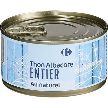 Thon Albacore entier au naturel 140 g - Epicerie Sale - Promocash Limoges