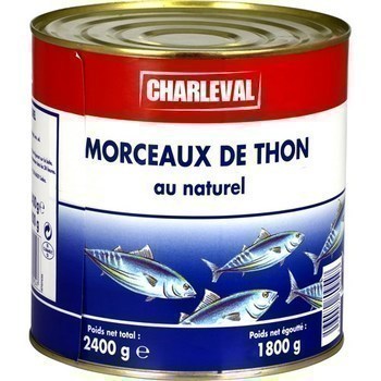 Morceaux de thon au naturel 1800 g - Epicerie Sale - Promocash Dunkerque