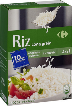 4X125G RIZ INCOLLABLE 10MN CRF - Epicerie Sale - Promocash Moulins Avermes