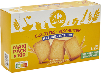 800G BISCOTTES CARREFOUR - Epicerie Sucre - Promocash Angouleme