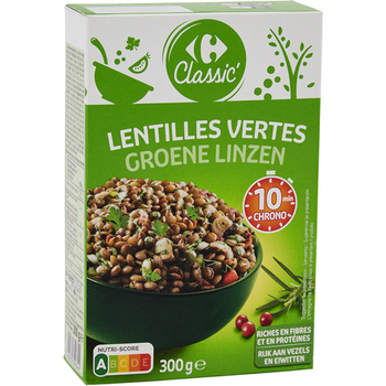 300G LENTILLE VERTE 10MN CRF - Epicerie Sale - Promocash Rodez