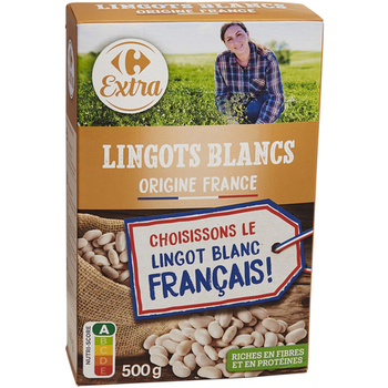 500G LINGOTS BLANCS FRANCE CRF - Epicerie Sale - Promocash Dunkerque