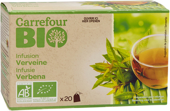 20ST INFUSION VERVEINE CRF BIO - Epicerie Sucre - Promocash Anglet