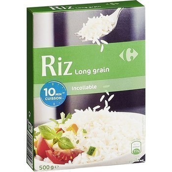 Riz long grain incollable 10 min 500 g - Epicerie Sale - Promocash 