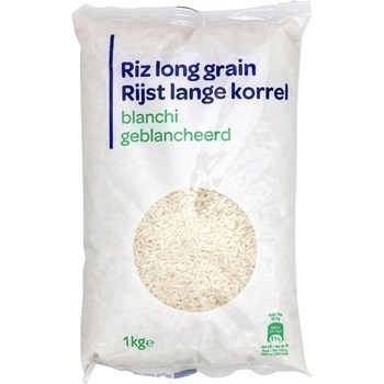 Riz long grain blanchi 1 kg - Epicerie Sale - Promocash Morlaix