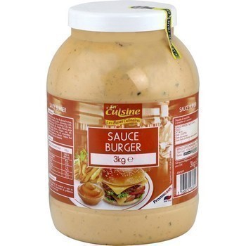 Sauce Burger 3 kg - Epicerie Sale - Promocash Grasse
