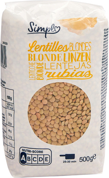 500G LENTILLE BLONDE PP BLANC - Epicerie Sale - Promocash Montluon