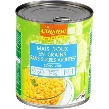 Mas doux en grains sans sucres ajouts 570 g - Epicerie Sale - Promocash Bourgoin