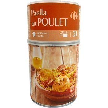 Paella au poulet 940 kg - Epicerie Sale - Promocash Douai