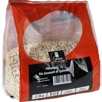 Mlange riz basmati et quinoa 2,5 kg - Epicerie Sale - Promocash Mulhouse