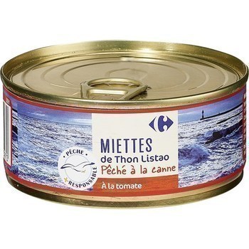Miettes de thon listao  la tomate 104 g - Epicerie Sale - Promocash LA FARLEDE