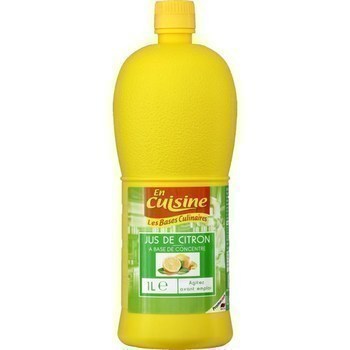 Jus de citron  base de concentr 1 l - Epicerie Sale - Promocash 