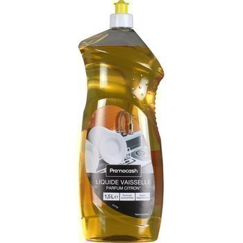 Liquide vaisselle parfum citron 1,5 l - Carte Hygine  - Promocash Chateauroux