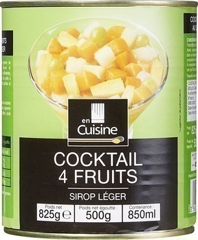 Cocktail 4 fruits 500 g - Epicerie Sucre - Promocash Gap
