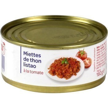 Miettes de thon listao  la tomate 104 g - Epicerie Sale - Promocash Lille