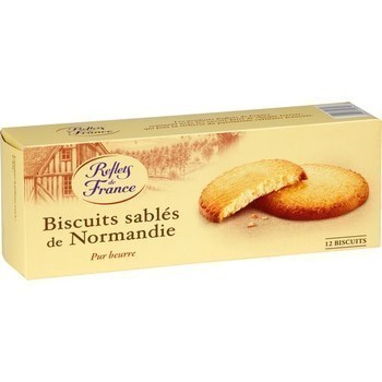 Biscuits sabls de Normandie pur beurre 175 g - Epicerie Sucre - Promocash PROMOCASH VANNES