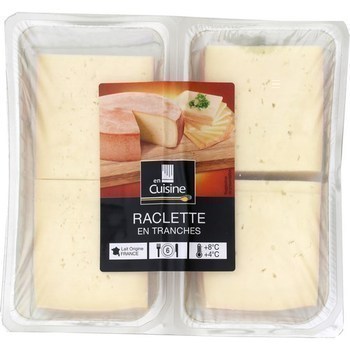 Raclette en tranches 800 g -  - Promocash Villefranche