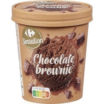 Glace Chocolate Brownie 415 g - Surgels - Promocash Roanne