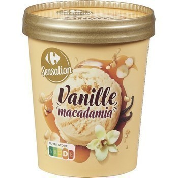 Glace vanille macadamia 295 g - Surgels - Promocash Roanne