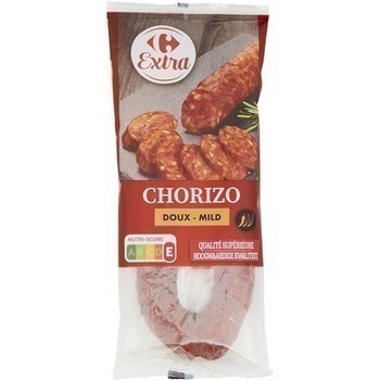 225G CHORIZO DOUX CRF - Charcuterie Traiteur - Promocash Rouen