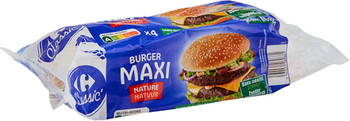 330G 4 MAXI BURG SS ADD CRF CL - Pains et viennoiseries - Promocash Bourgoin