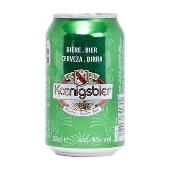 BTE 33CL BIERE KOENIGSBIER 4% - Brasserie - Promocash Narbonne