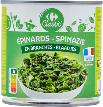 1/2 EPINARDS BRANC.CRF - Epicerie Sale - Promocash Dijon