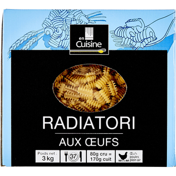 3KG RADIATORI 3 OEUFS EN CUISI - Epicerie Sale - Promocash Toulouse