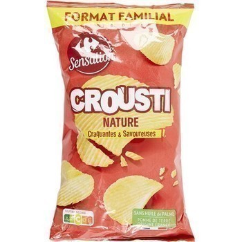 270G CHIPS CROUSTI NATURE CRF - Epicerie Sucre - Promocash Bourgoin