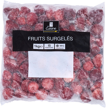 1KG FRAISE SURGELE EN CUISINE - Surgels - Promocash Albi