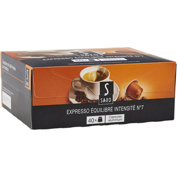 X40 CAFE CAPS EQUILIBRE SAXO - Epicerie Sucre - Promocash Prigueux